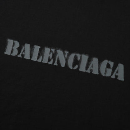 Balenciaga Logo Print T-Shirt "Black"