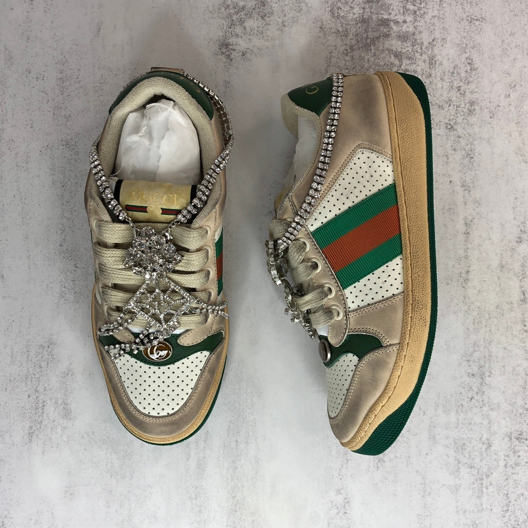 Gucci Screener "Green-White" Crystals