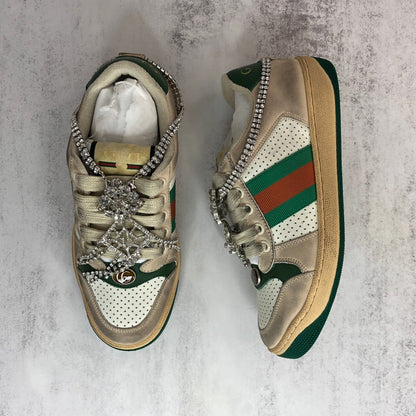 Gucci Screener "Green-White" Crystals