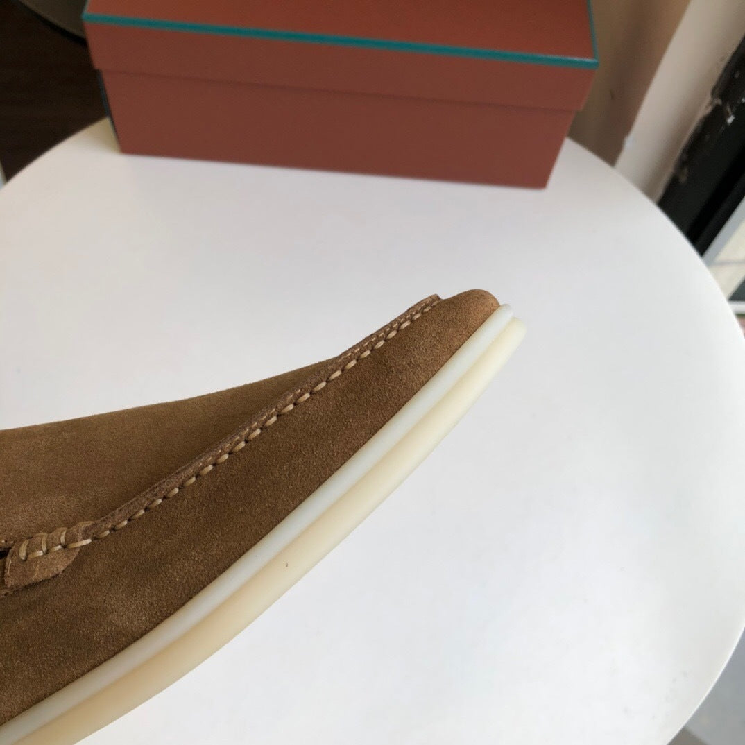 Loro Piana Summer Walk Loafers "Brown"