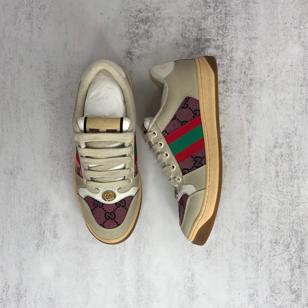 Gucci Screener "Beige-Red"