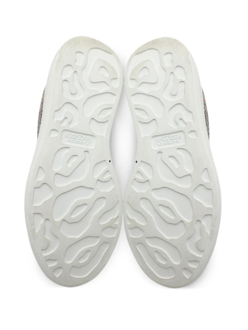 Alexander McQueen Oversized "White-Glitter"