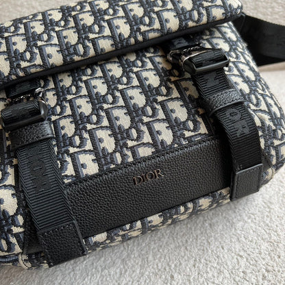 Dior Explorer Oblique Jacquard Messenger Bag