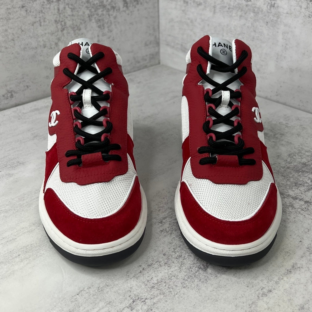 Chanel 22P High-Top "White-Red"