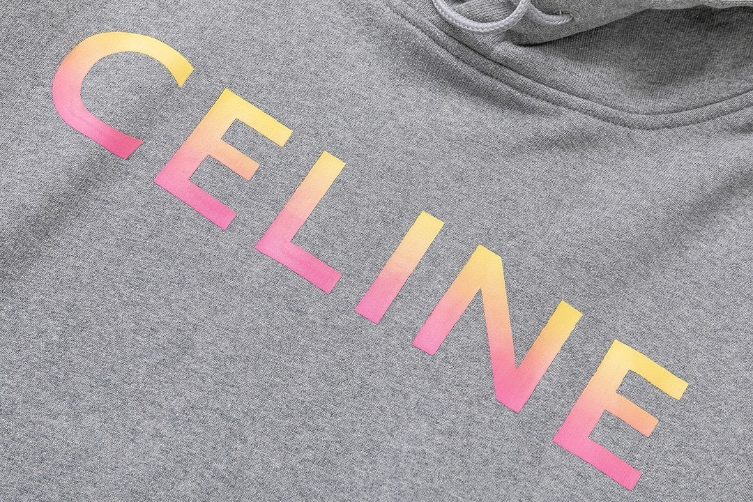 Celine Hoodie "Grey-Multicolour"