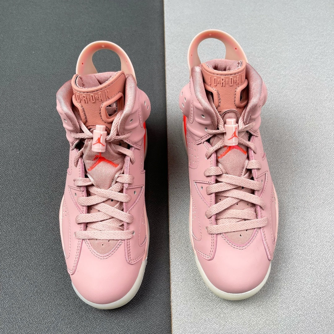 Aleali May x Air Jordan 6 Retro "Millennial Pink"