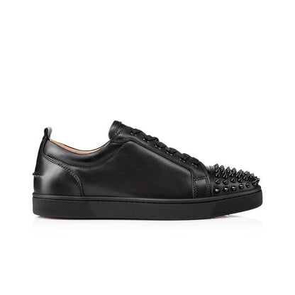 Christian Louboutin Louis Junior Spikes “Black”
