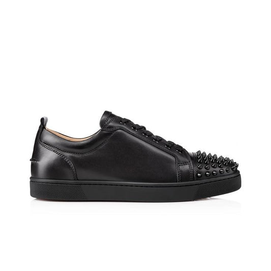 Christian Louboutin Louis Junior Spikes “Black”