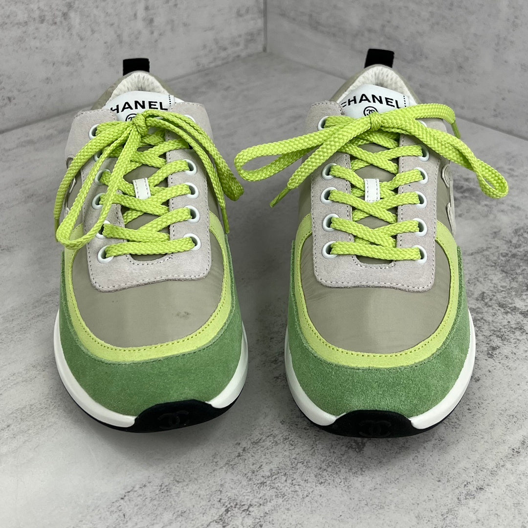 Chanel 22P Low "Grey-Green"
