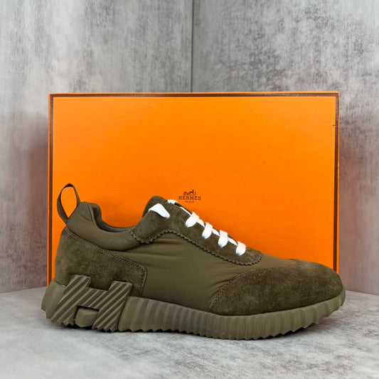 Hermes Bouncing Sneakers "Khaki"