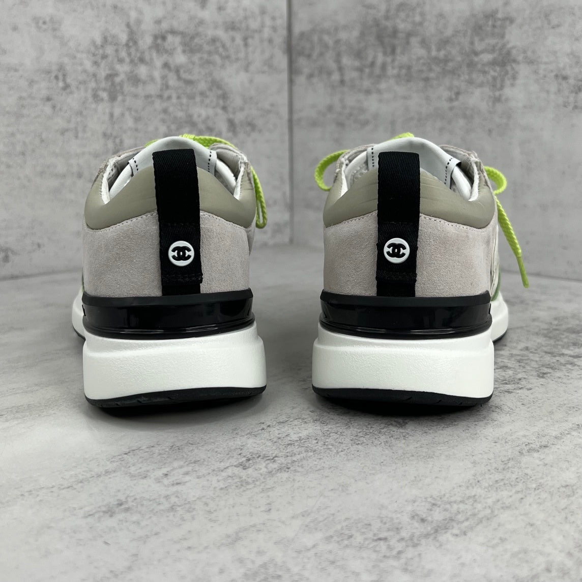 Chanel 22P Low "Grey-Green"