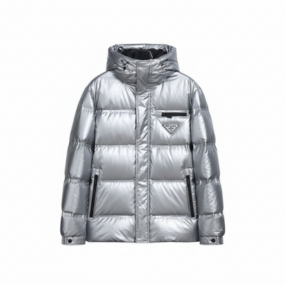 Prada Down Jacket "Silver"