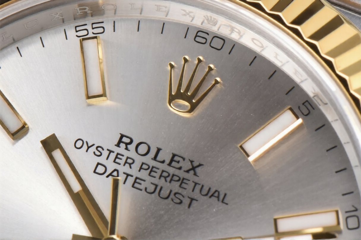 Rolex Date Just 41mm SS/YG Jubilee Bracelet Silver Dial