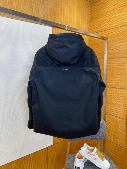 Gucci Cotton Ripstop Padded Jacket "Black"