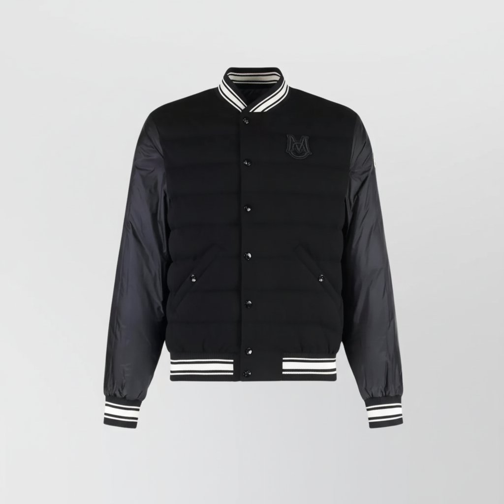 Moncler Bouchet Reversible Bomber Down Jacket "Black"