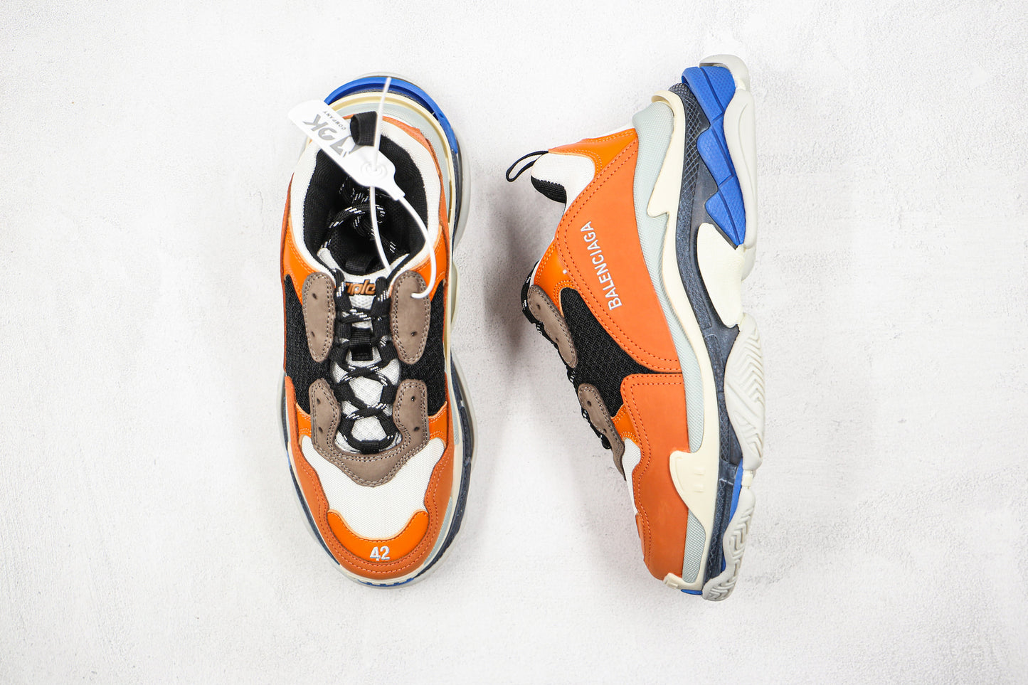 Balenciaga Triple S "Orange-Blue-White"