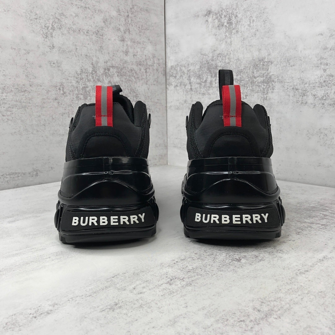 Burberry Arthur "Black-Red Heel Loop"