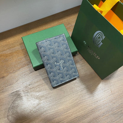 Goyard Saint-Pierre Card Wallet "Grey"