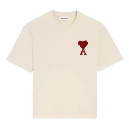 Ami Paris T-Shirt "White-Red"