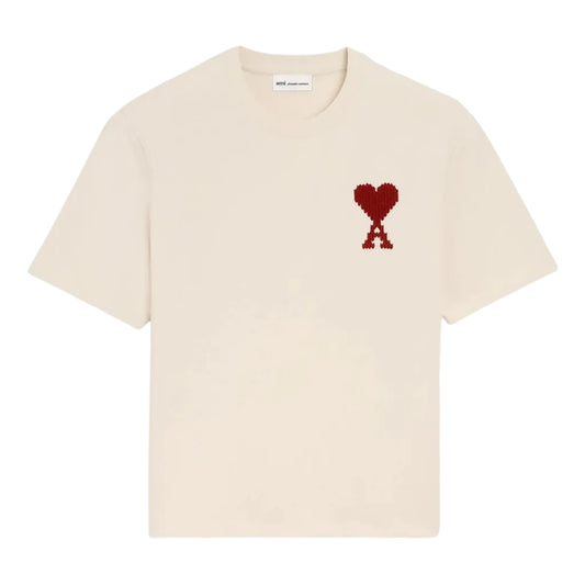 Ami Paris T-Shirt "White-Red"