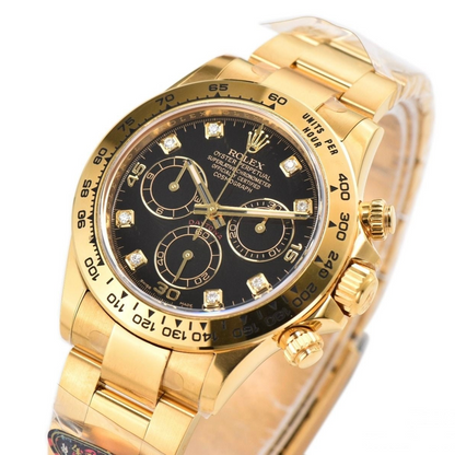 Rolex Daytona Yellow Gold 40mm Black Dial