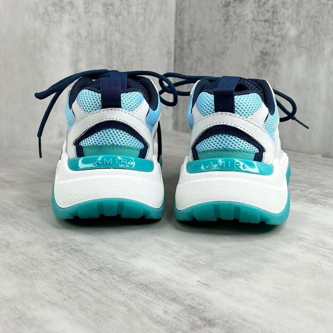 Amiri Bone Runner "White-Turquoise"