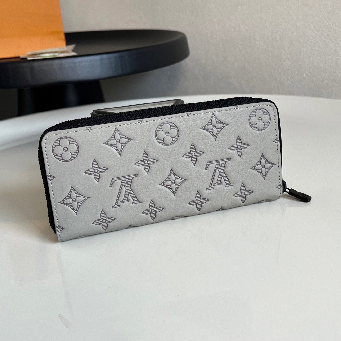 Louis Vuitton Zippy Wallet "Shadow Leather"