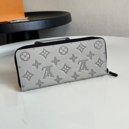 Louis Vuitton Zippy Wallet "Shadow Leather"