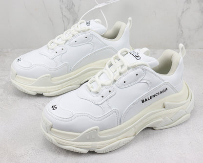 Balenciaga Triple S "White-Black Logo"