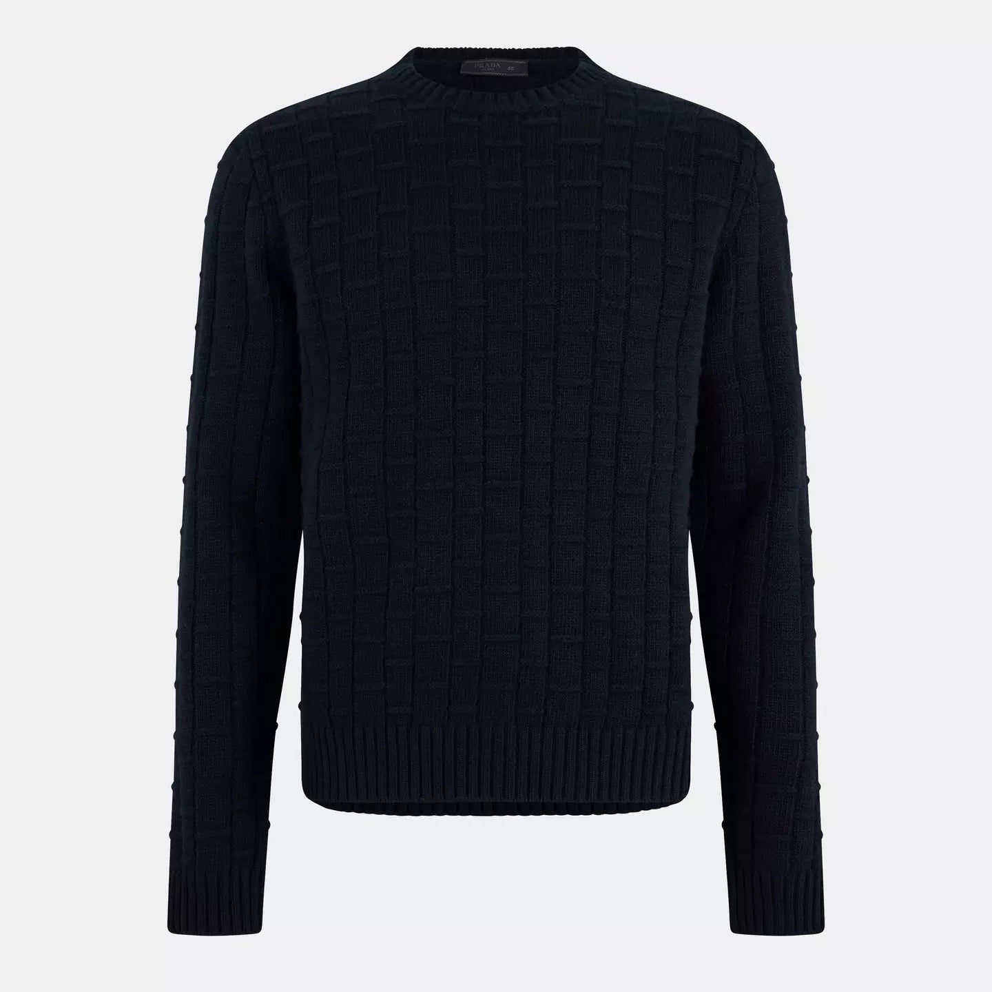 Prada Knitted Sweater "Navy Blue"