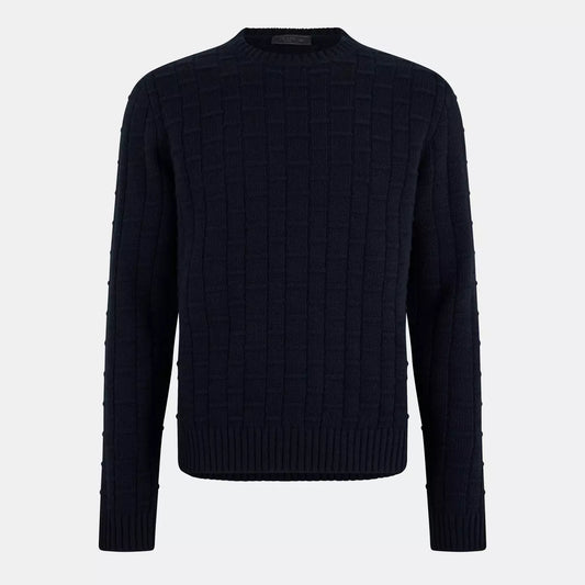 Prada Knitted Sweater "Navy Blue"