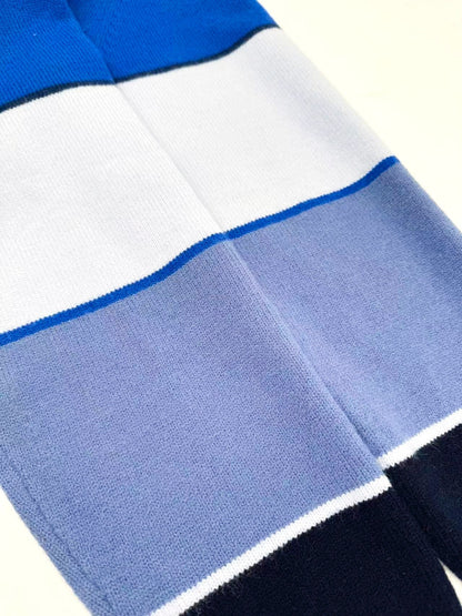 Dior CD Diamond Sweater "Blue Cashmere and Cotton Jersey"