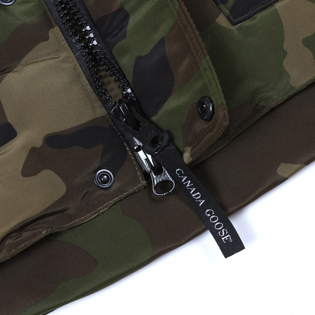 Canada Goose Freestyle Down Vest "Green Camo"