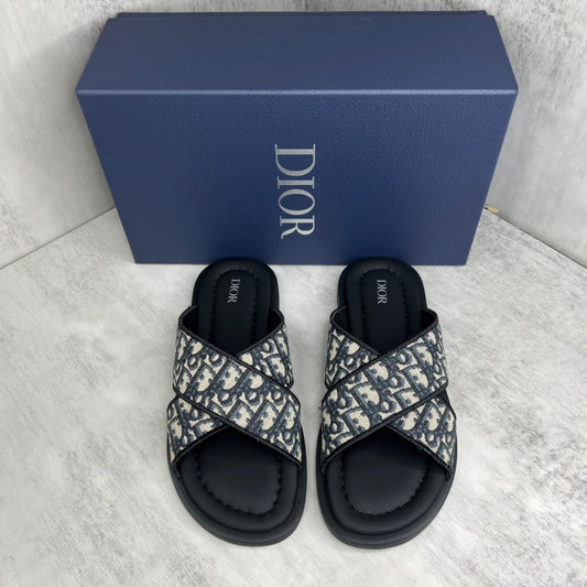 Dior Slides "Black-Beige"