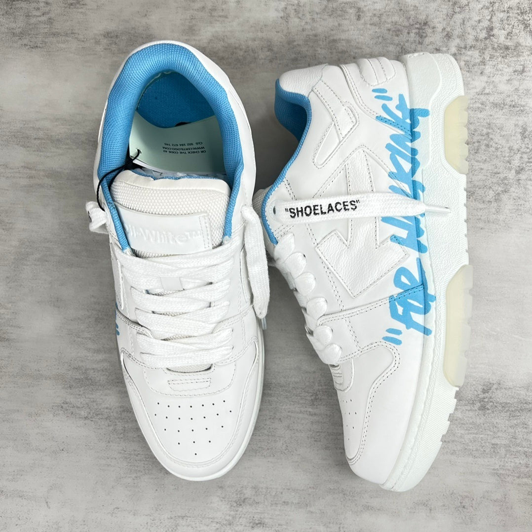 Off-White Out Of Office "White-Blue For Walking"