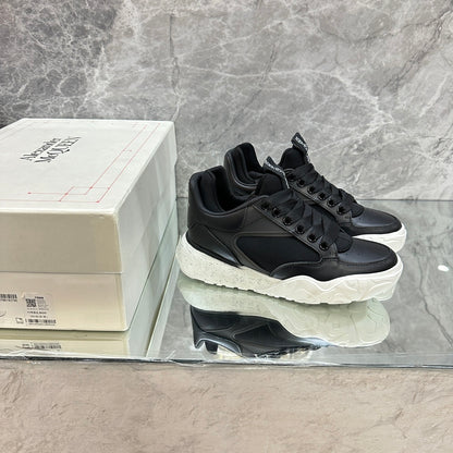 Alexander McQueen Oversized Court "Black-White Sole"