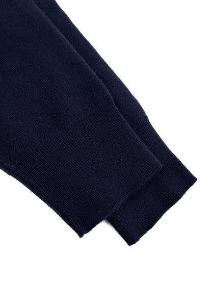 Zegna High Performance Wool Crewneck Sweater "Navy Blue"