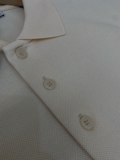 Burberry Metal EKD Cotton Polo T-Shirt "Clam Beige"