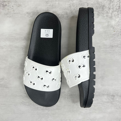 Gucci Slides "White-Black"