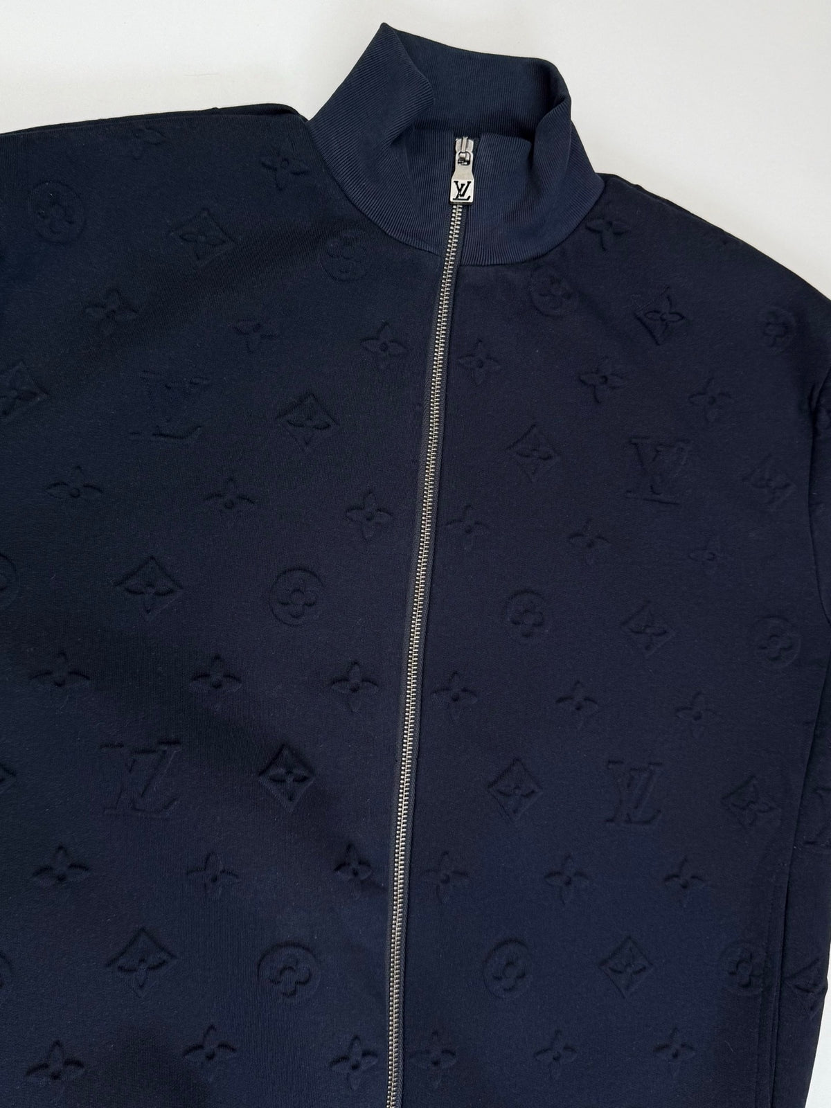 Louis Vuitton Monogram Embossed Track Top "Black"