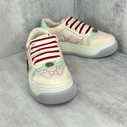 Gucci Screener Double "Beige-Pink Monogram"