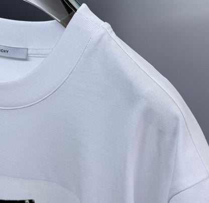 Givenchy Clapperboard Print Cotton T-Shirt "White"