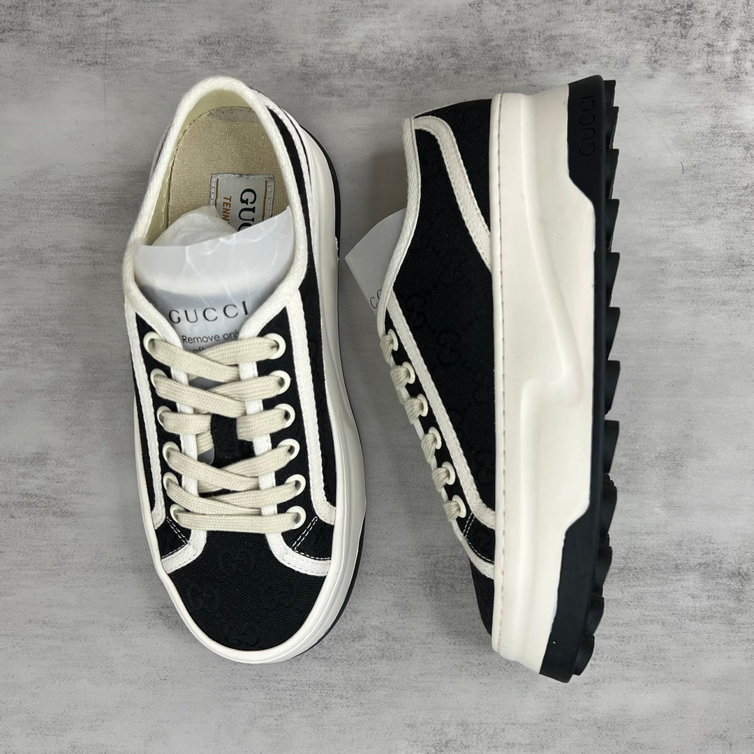Gucci Tennis 1977 Low "White-Black Monogram"