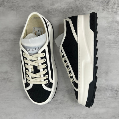Gucci Tennis 1977 Low "White-Black Monogram"