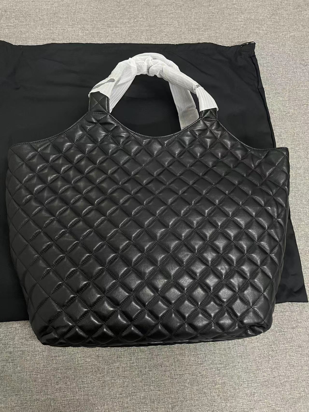 Saint Laurent Icare in Quilted Lambskin
