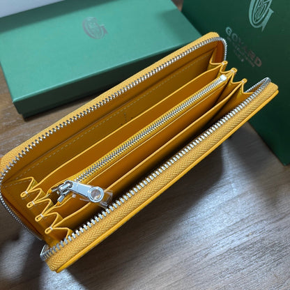 Goyard Matignon GM Wallet "Yellow"