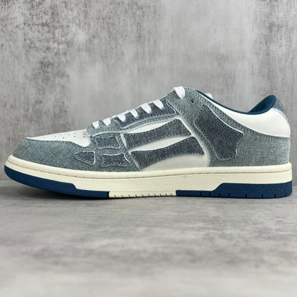 Amiri Skel Top Low "Denim Slate Blue"