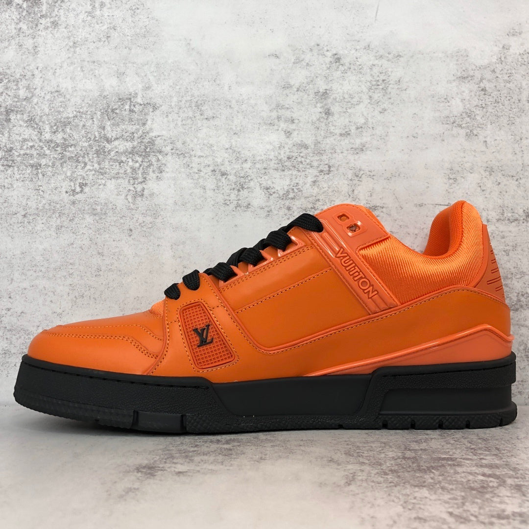 Louis Vuitton Trainers "Orange-Black"