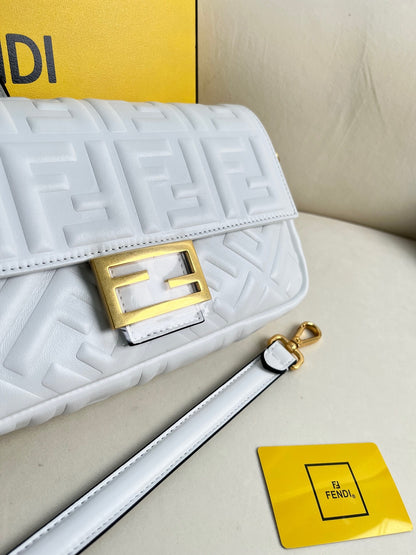 Fendi Baguette Leather Bag