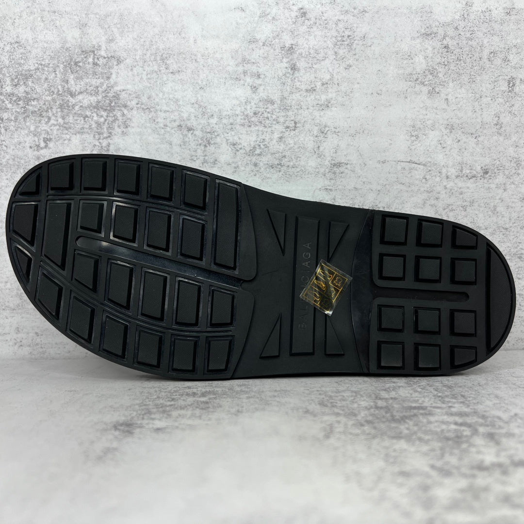 Balenciaga Flip-Flops "Black-Green"